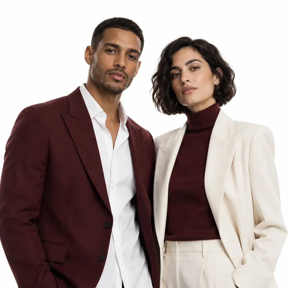 Unisex fashion portrait